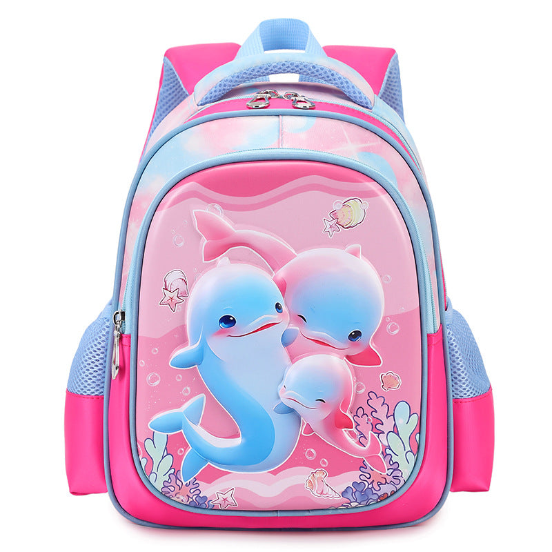 Cartoon Kids Backpack – Lightweight Waterproof School Bag for Boys & Girls