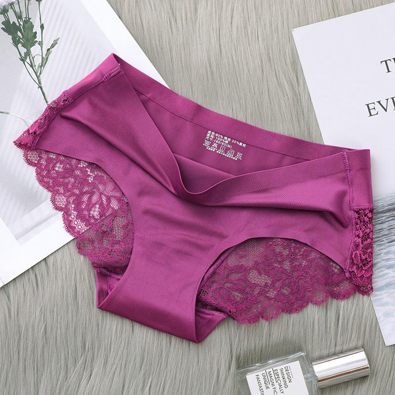 Women's Lace Briefs Hip-Lifting Breathable Nylon Everyday Underwear