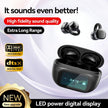 Ear-Mounted AI Bluetooth Headset with Touch Screen and Noise Reduction
