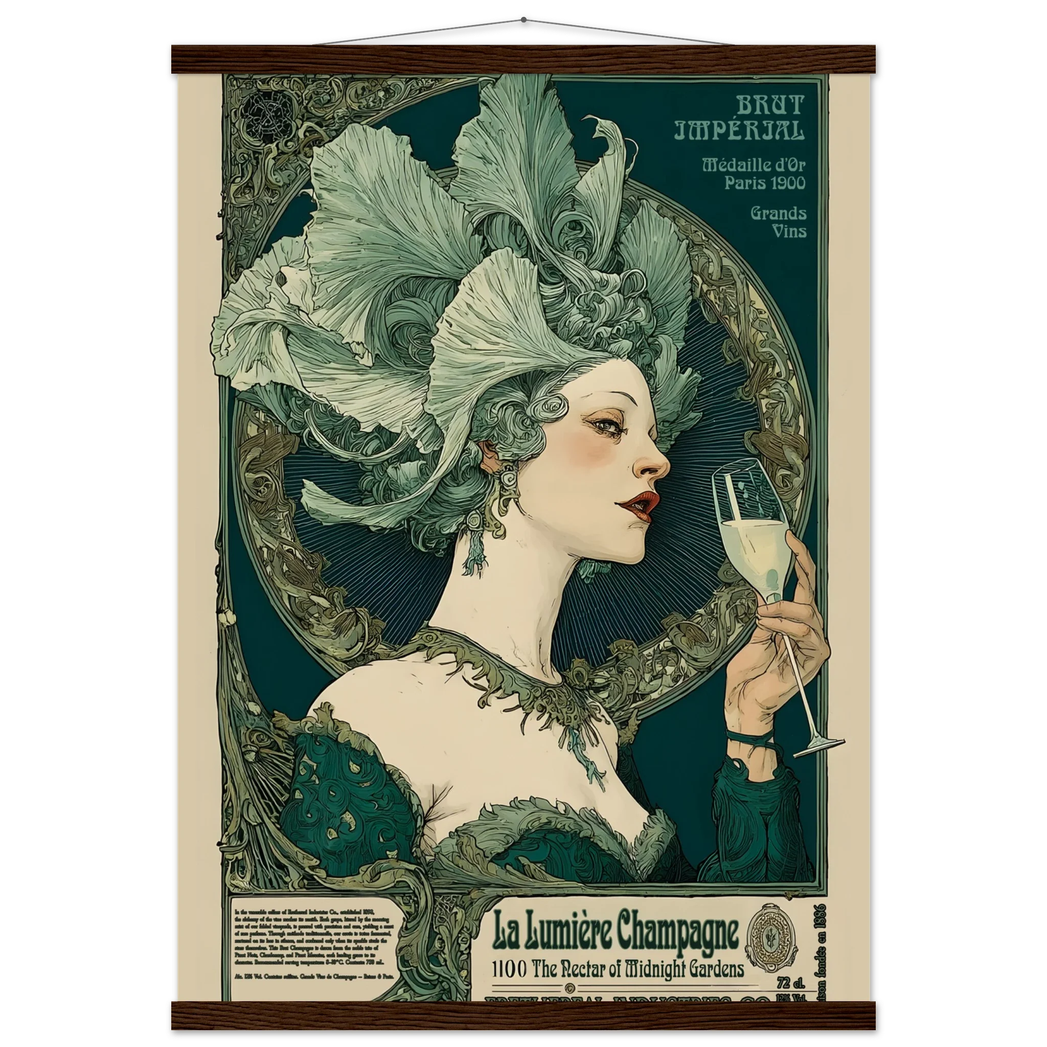 La Lumière Champagne - Poster & Framed Print