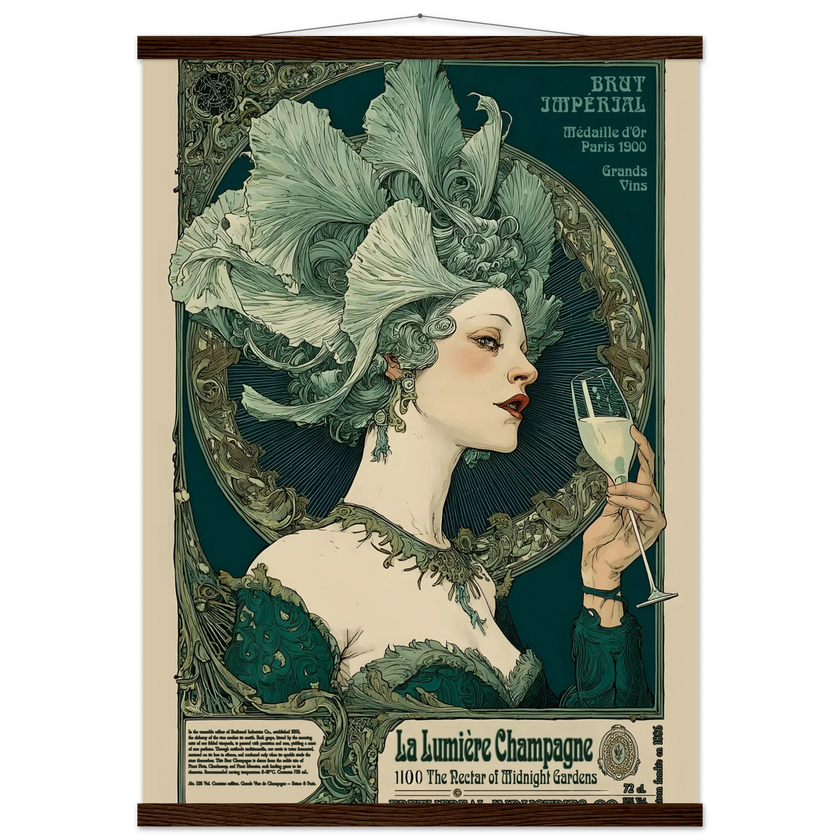 La Lumière Champagne - Poster & Framed Print