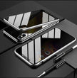iPhone Case Anti-peep Magnetic  Privacy Glass Protective Shell Magnetic