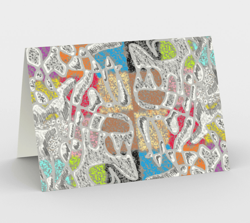 Set of 3 Blank Greeting Cards | 5 x 7 | All Chalked Up