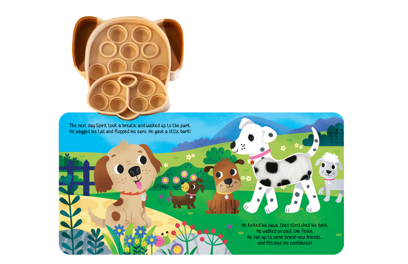 Little Hippo Books - Little Puppy - Your Sensory Fidget Friend