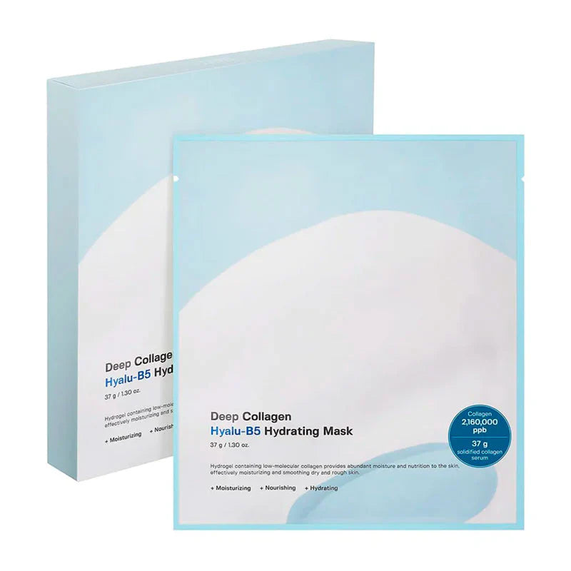 Sungboon Editor Deep Collagen Hyalu-B5 Hydrating Mask 37g - 1 BOX / 4 PCS