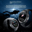 Blood Oxygen & Pressure Compass Fitness Tracker Smart Watch – Outdoor Sport Health Monitor