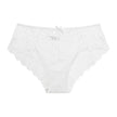 Women's Seamless Mid-Waist Lace Briefs pant with Bow Detail for Everyday Wear
