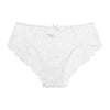Women's Seamless Mid-Waist Lace Briefs pant with Bow Detail for Everyday Wear