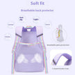 Large Schoolbag for Kids – Grades 2 to 6 Ergonomic Backpack