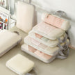 Travel Compression Packing Cubes Set – Mesh Storage Bags for Luggage