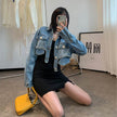 Jacket for Women – Stylish Acrylic Fiber Blue Design