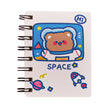 Astronaut Pocket Flipper Notebook – Space Themed Mini Flip Notepad (10.5×8cm)