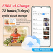 D10 Intelligent Wireless Doorbell Camera With Rechargeable Battery, Two-way Audio, 2.4G Wi Fi, APP Remote Intercom, Free Rolling Cloud Storage Built-in Battery