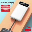 Fast Charge With Cable Power Bank 20000 MA Large Capacity Mobile Supply