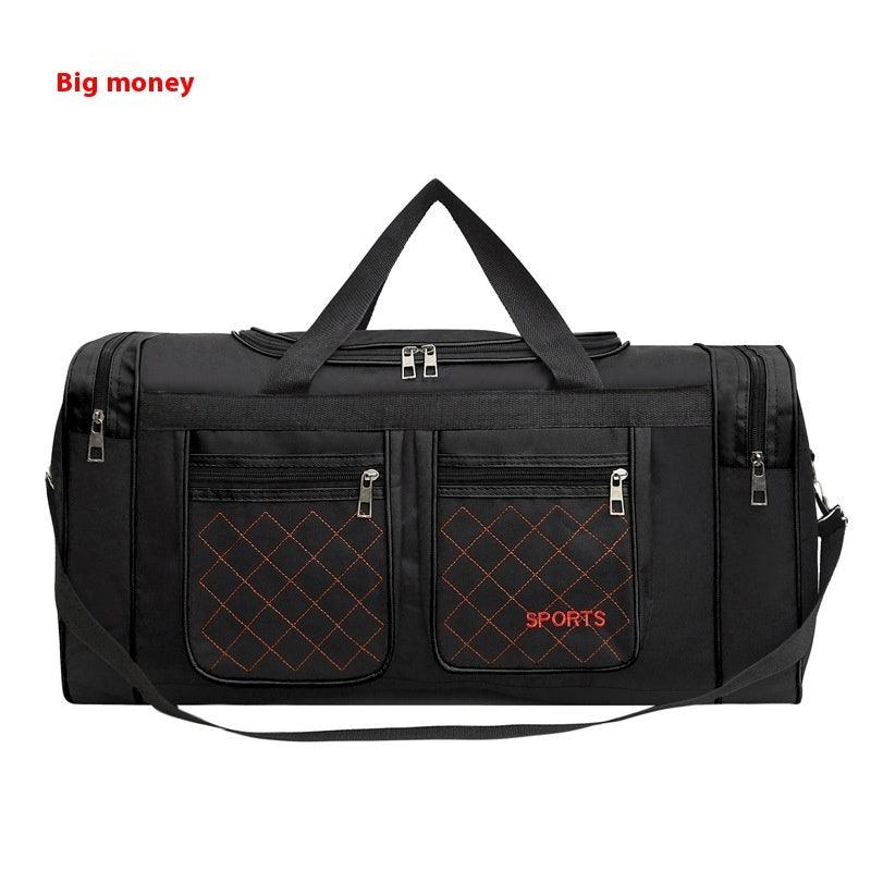 Waterproof Sports Duffel Bag Large Travel Gym Bag for Business trips with Multiple Pockets