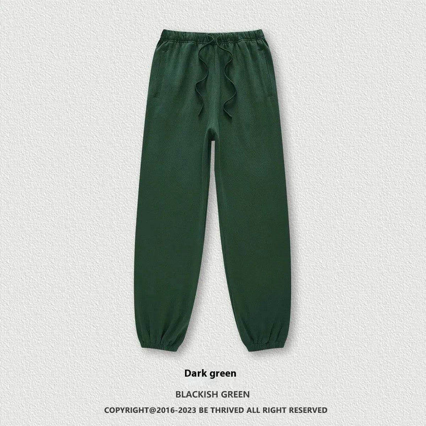 American-style Hoodie suit and Crew neck sweatsuit Unisex Fall Winter