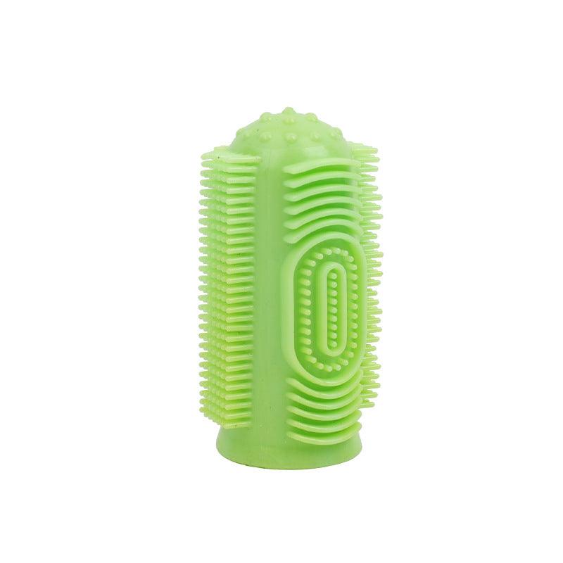 Silicone Pet Finger Toothbrush – Soft BPA-Free Dog & Cat Toothbrush for Teeth Cleaning & Gum Massage