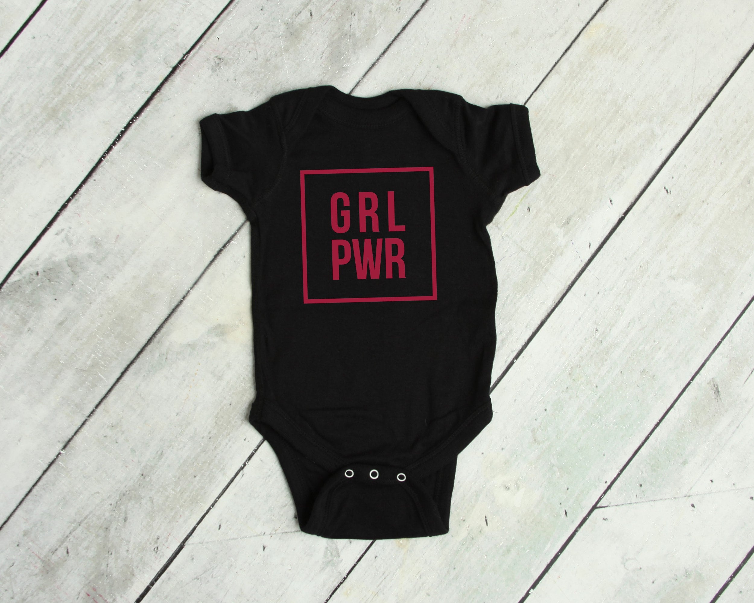 GRL PWR Matching Mommy and Me Shirts