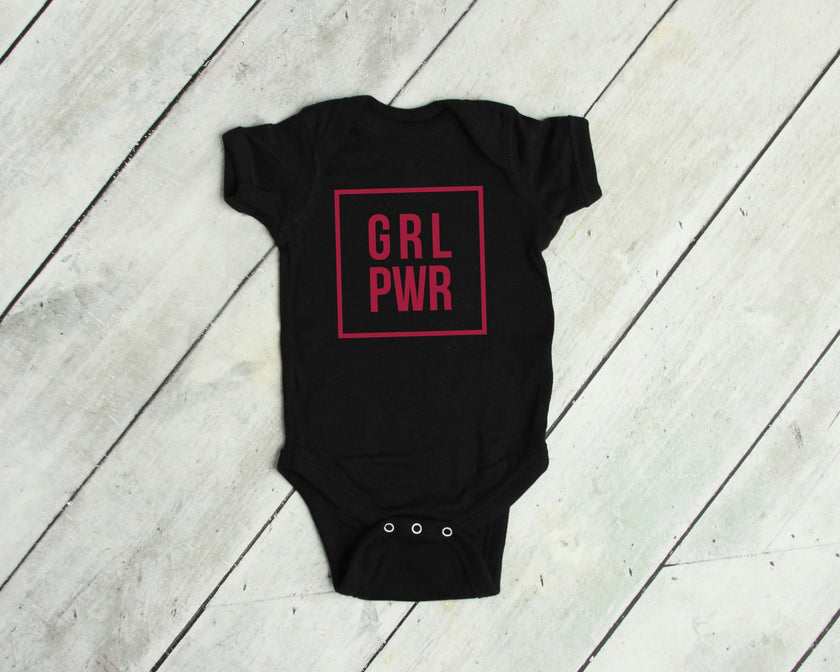 GRL PWR Matching Mommy and Me Shirts