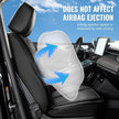 Seat Covers, Universal Car Seat Covers Full Set Seats, Front And Rear Seat, 13pcs Faux Leather Seat Cover, Full Enclosed Design, Detachable Headrest And Airbag Compatible, For Most Car SUV Truck