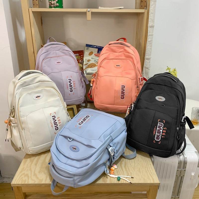 High School Student Schoolbag Large Capacity Backpack for School