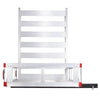 Hitch Cargo Carrier, 500lbs Capacity Trailer Hitch Mounted Cargo Basket, Aluminum Luggage Carrier Rack With Folding Ramp, Fits 2 Hitch Receiver For SUV Truck Pickup Camping
