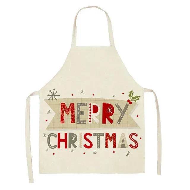 Personalized Christmas Aprons gifts idea for chefs bakers