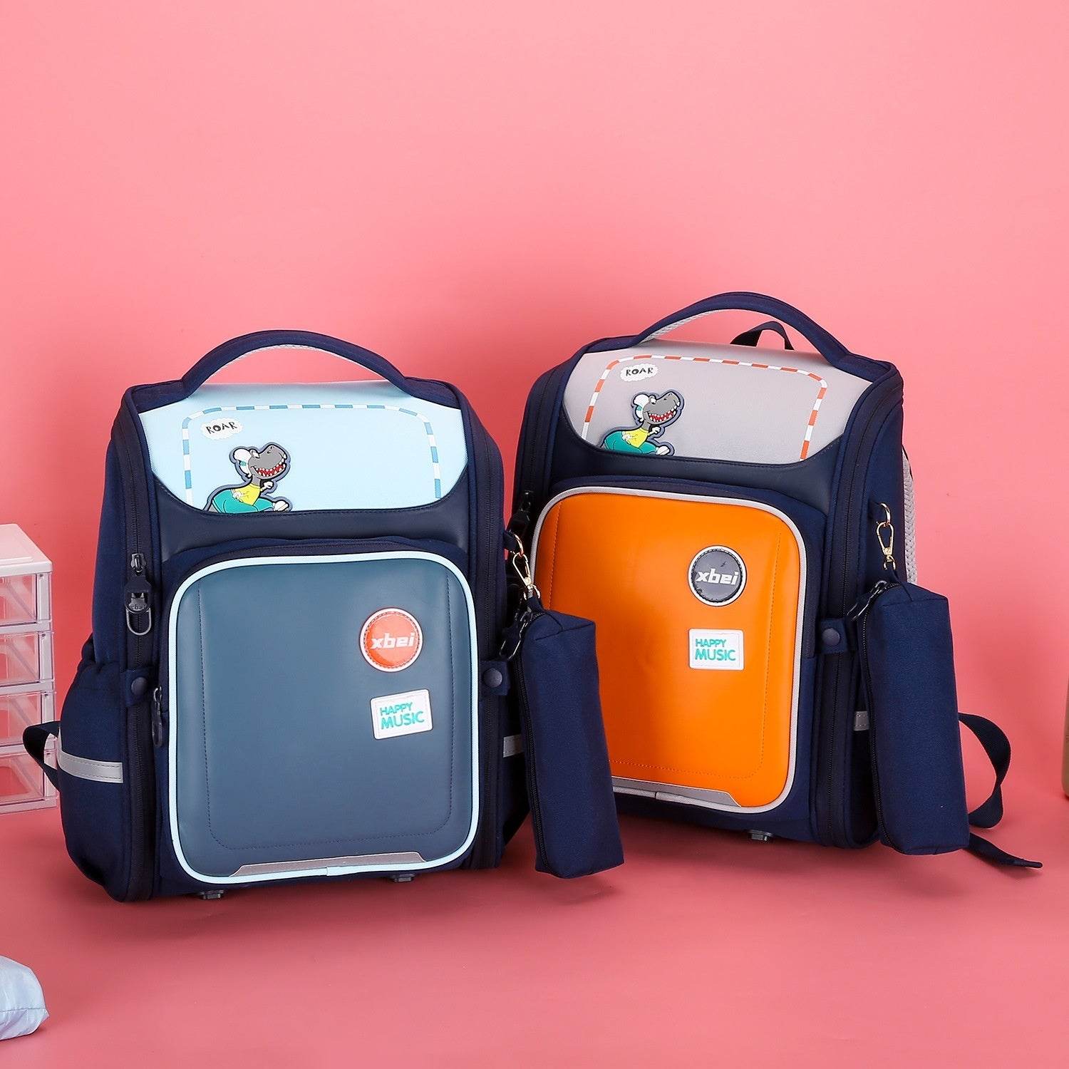 Ergonomic Kids School Backpack – Waterproof Spine Protection Bag for Boys & Girls | Grades 1–6