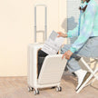 Hard Shell Carry On Luggage with Front Pocket – Lightweight Spinner Cabin Suitcase