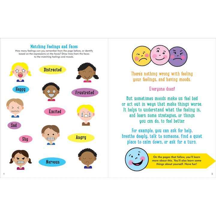 Peter Pauper Press - My Feelings and Emotions Activity Book