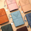 Notebook A6 Leather Loose-leaf Tally Book Note Pad  Memo Note Book