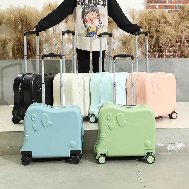 Kids Carry On Luggage Rolling Suitcase Lightweight Children Travel Trolley