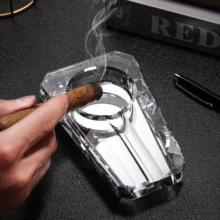 Luxury Crystal Glass Ashtray