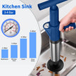 High Pressure Drain Opener Sink Floor waste Toilet pipe blockage unclog
