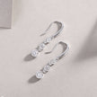 Starlight Moissanite Stud Earrings – 0.3ct S925 Silver | GRA Certified