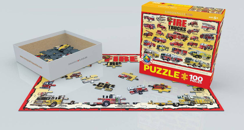 Eurographics Puzzles Canada - Fire Trucks - Premium Quality