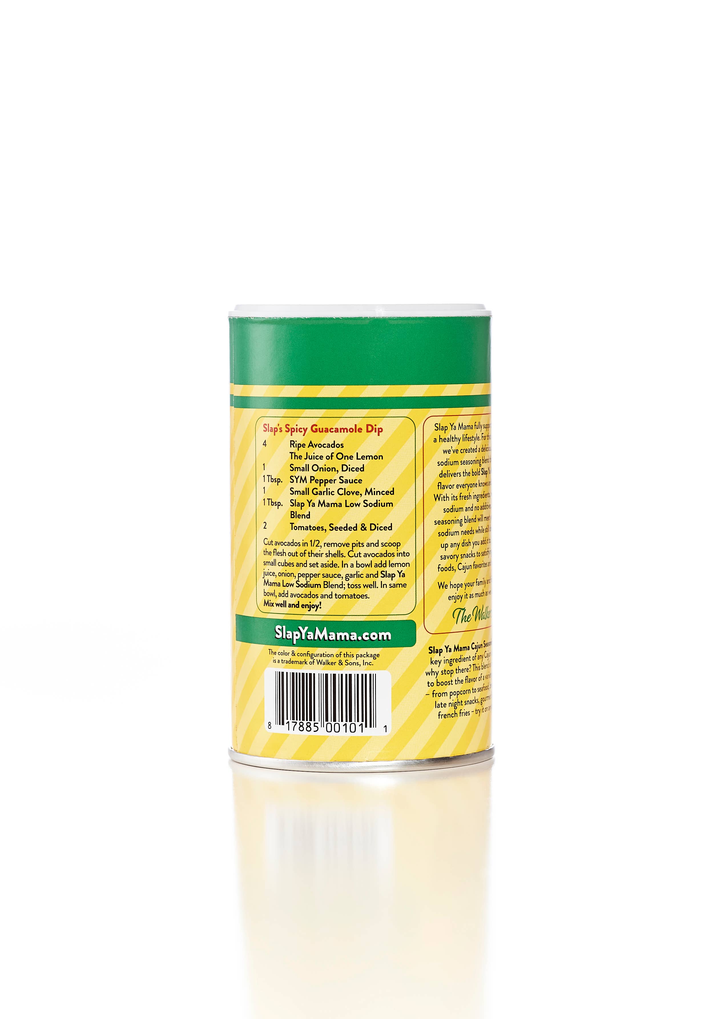 Slap Ya Mama Low Sodium Blend Seasoning - 6oz