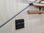 Wall Mounted Router Bit Holder – Organizes Router Bits, Rotary Burrs and Rasps