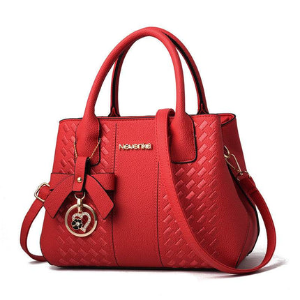 Affordable Luxury formal Handbag PU Leather Made.