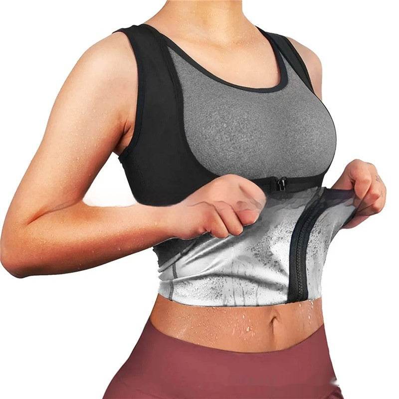 Workout Neoprene Sauna Sweat Vest for Women Tank Top