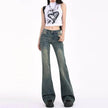 High Street Hot Girl Loose Retro Skinny Baggy Jeans Pant For Women