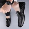 Men's Slip-On Leather Loafers | Wide Width Business Casual Shoes Canada USA | Sizes 36–46