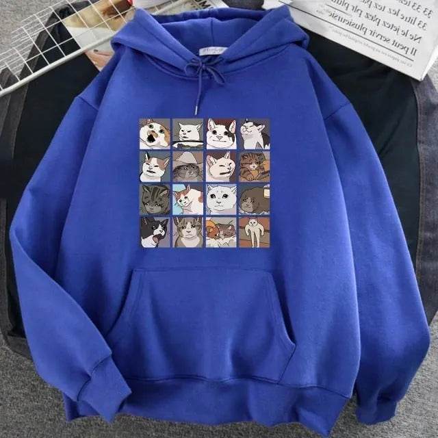 Women's Personalized Harajuku Sweatshirt Loose Plus Size