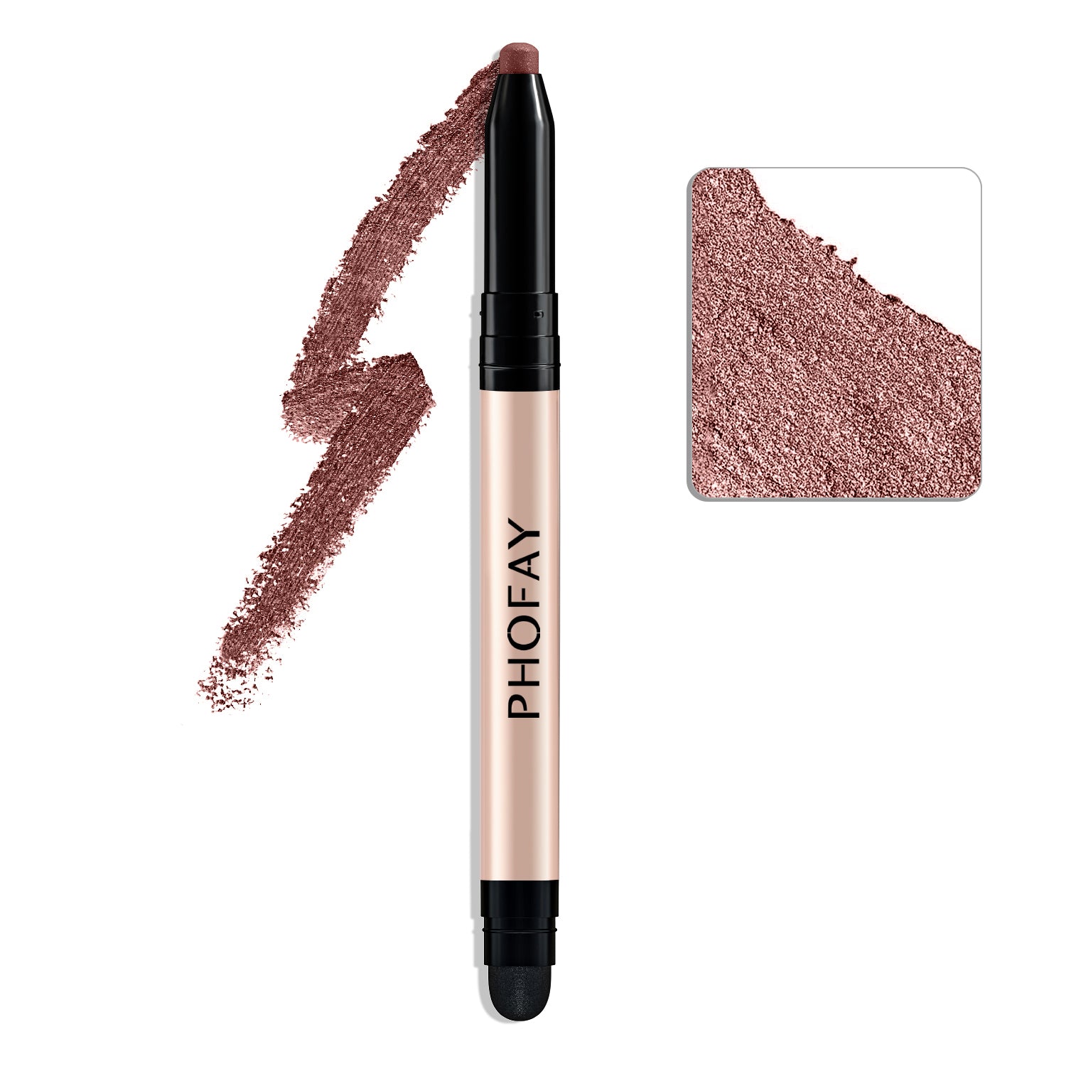PHOFAY Eyeshadow Stick – Waterproof Blendable Colour (12 Shades)