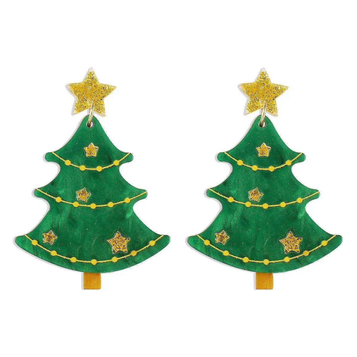 Creative Niche Fashion Temperament Trendy Festive Acrylic Earrings