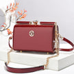 Diamond-Quilted Shoulder Bag for Women, Pillow Shape PU Leather Crossbody