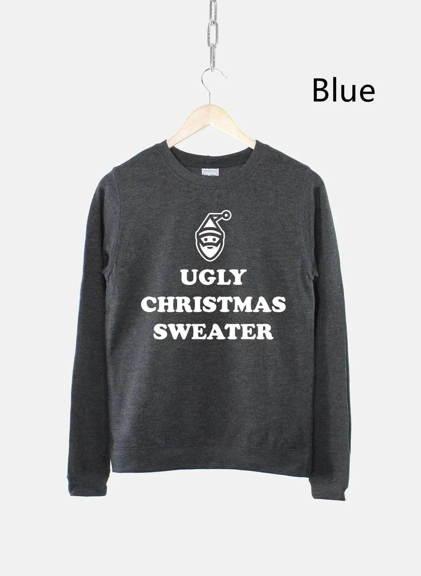 Women's Ugly Christmas Sweater Sweatshirt Bah Humbug Funny