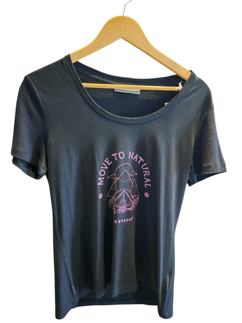 Icebreaker Merino Women's Tech Lite II SS Scoop Neck Tee Size L