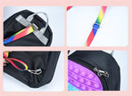 Silicone Lightweight Kids Backpack – Waterproof, Ergonomic School Bag for Children Ages 3–6