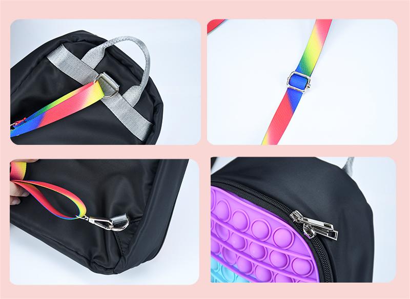 Silicone Lightweight Kids Backpack – Waterproof, Ergonomic School Bag for Children Ages 3–6
